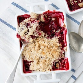Strawberry Crumble
