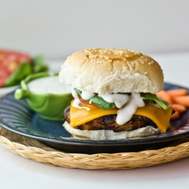 Chicken Ranch Burgers