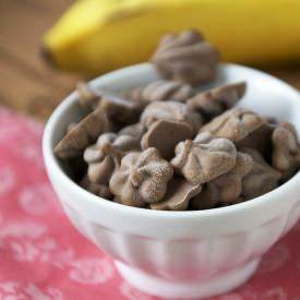 Chocolate PB Banana Yogurt Drops