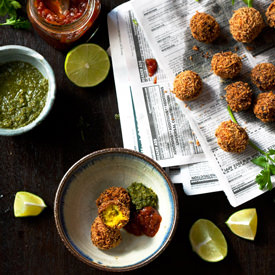 Spicy Indian Potato Balls