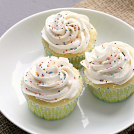 Perfect Vanilla Cupcakes