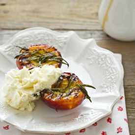Grilled Nectarines