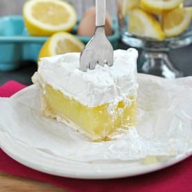 Lemon Merignue Marshmallow Pie