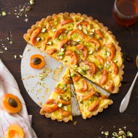 Apricot Custard Tart