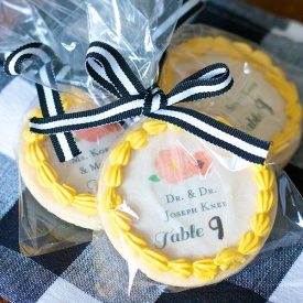 Escort Card Cookies
