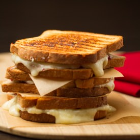 Red, White & Blue Grilled Cheese