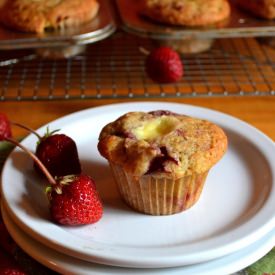 Strawberry Cheesecake Muffins