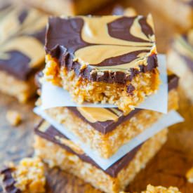 Peanut Butter & Choc Cereal Bars
