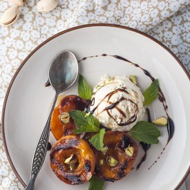 Grilled Apricots