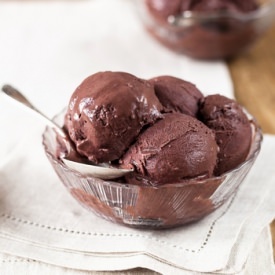 Chocolate-Raspberry Ice Cream