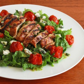 Grilled Chicken and Tomato Salad