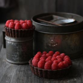 Chocolate Mascarpone Tarts