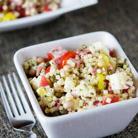Peppery Monterey Jack Pasta Salad