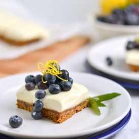 No Bake Greek Yogurt Cheesecake