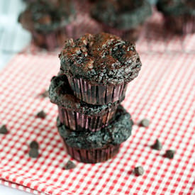 Skinny Fudge Muffins