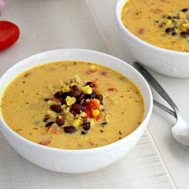 Black Bean and Corn Fiesta Chowder