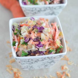 Crunchy Coconut Cole Slaw