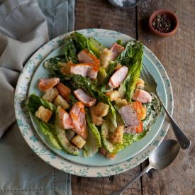 Salmon ‘Caesars salad’