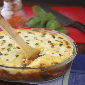 Italian Polenta Pie