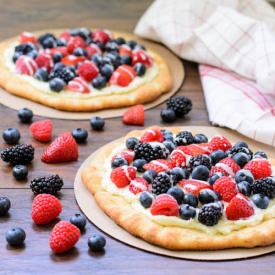 Summer Berry Pizza