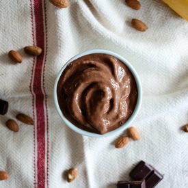 Cocoa Banana Almond Ice Cream