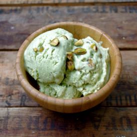 Almond Pistachio Frozen Yogurt