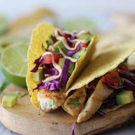 Fish Tacos with Chipotle Mayo