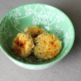 Honey Baked Goat Cheese Bites