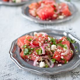 Grilled Watermelon Salad