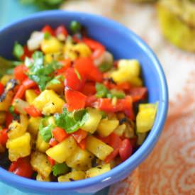 Grilled Pineapple Salsa