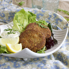 Lemon and Herb Crab Cakes