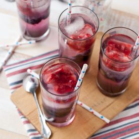 Red White And Blue Vanilla Spritzer