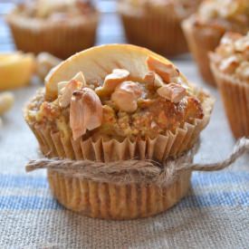 Apple Cashew Cupcakes