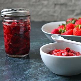 Balsamic Roasted Strawberries