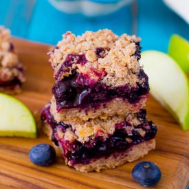 Apple Blueberry Pie Bars