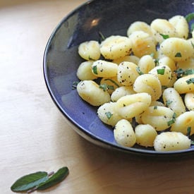 Pan Fried Gnocchi