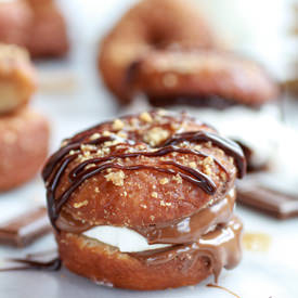 S’more Doughnut Sandwich