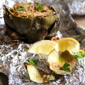 Roasted Artichokes