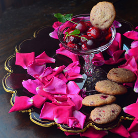 Sour Cherry Cookies with Coupe