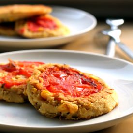 Sweet Corn & Tomato Pancakes