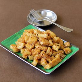 Hot and Sweet Lime Tofu