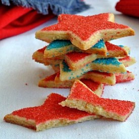 Stars Shortbread Cookies