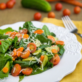 Spinach Salad with Balsamic