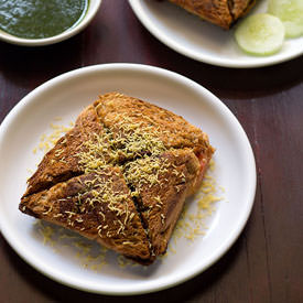 Veg Masala Toast Sandwich