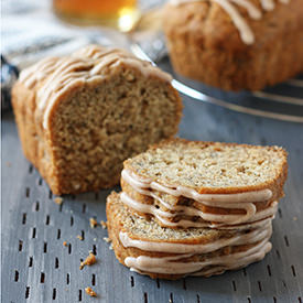 Cinnamon Graham Banana Bread
