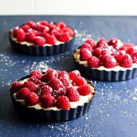 Raspberry Cheesecake Tartlets