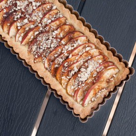 Apple Tart with Marzipan & Almonds