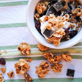 Dark Chocolate Cranberry Granola