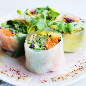 Fresh Veggie Summer Rolls