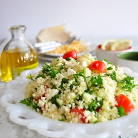 Couscous Salad with Feta Cheese